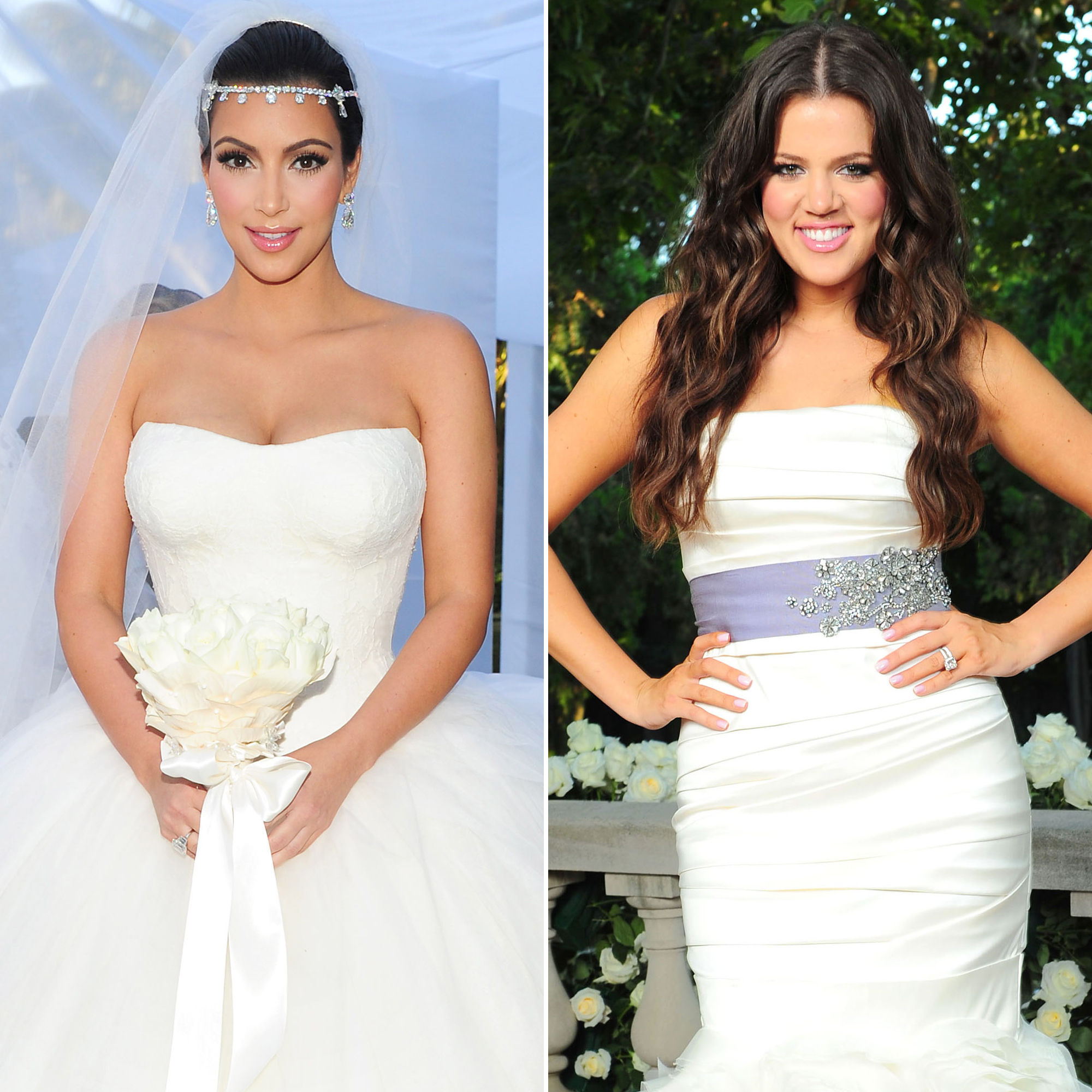 Kardashian-Jenners' Wedding Dresses ...